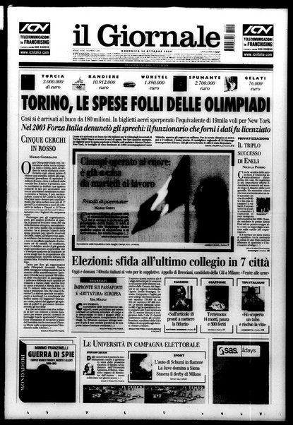 Il giornale : quotidiano del mattino